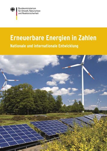 Erneuerbare Energien in Zahlen - Nationale und ... - Fes-japan.org