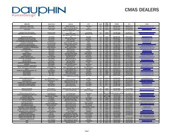 CMAS DEALERS - Dauphin