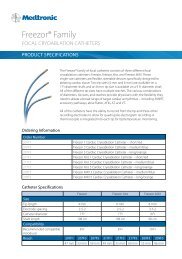 FreezorÂ® Family - Medtronic CryoCath LP