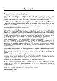 Pfarrbrief Nr. 3-09