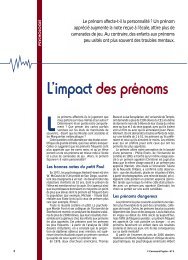 L'impact des prÃ©noms - Pr. Nicolas GUEGUEN