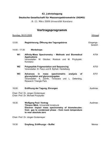 Vortragsprogramm - Universität Konstanz