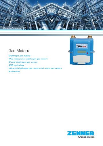 Catalog Gas Meters - Zenner