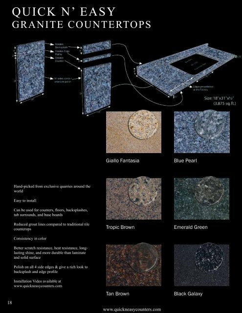 Download MSI General Brochure - Innovative Cabinetry and Granite ...