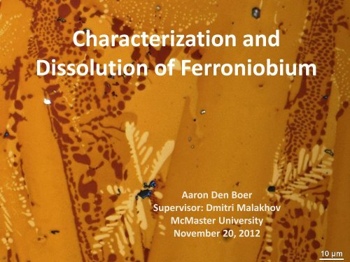 Aaron Den Boer - 701 Seminar - November 20 2012 - Course Notes