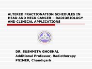 ALTERED FRACTIONATION SCHEDULES IN HEAD AND ... - Aroi.org