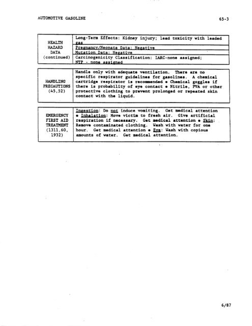 health and safety plan solid waste management unit assessment