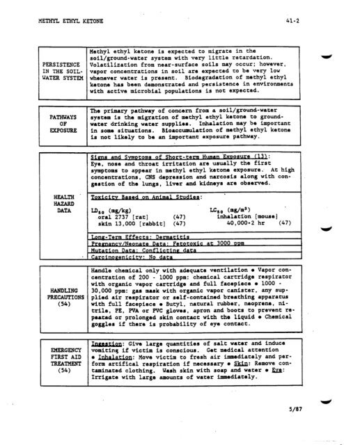 health and safety plan solid waste management unit assessment