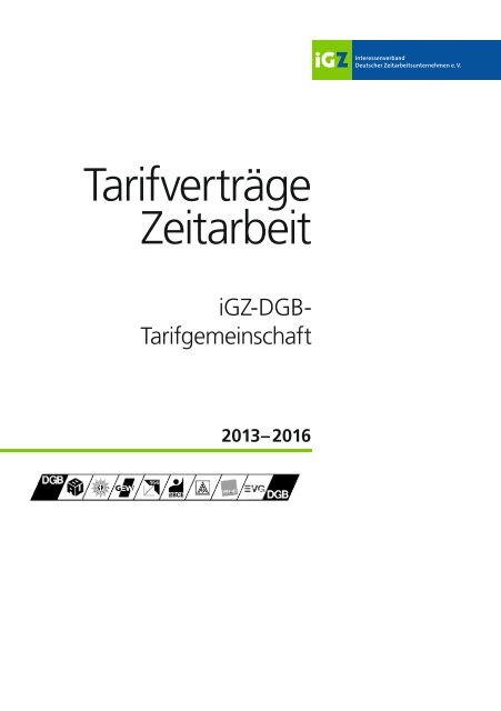 KIS 002 Das iGZ-DGB-Tarifwerk - Aktiva Personal Leasing GmbH