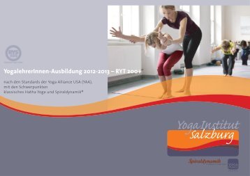 YogalehrerInnen-Ausbildung 2012-2013 â RYT 200+ - Yoga Place ...