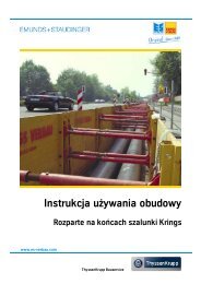 Instrukcja uÅ¼ywania obudowy - Emunds + Staudinger GmbH