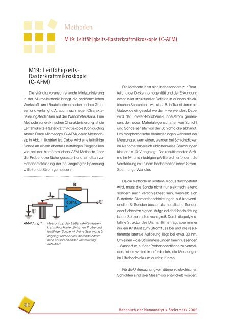 Handbuch der Nanoanalytik Steiermark 2005 - lamp.tugraz.at