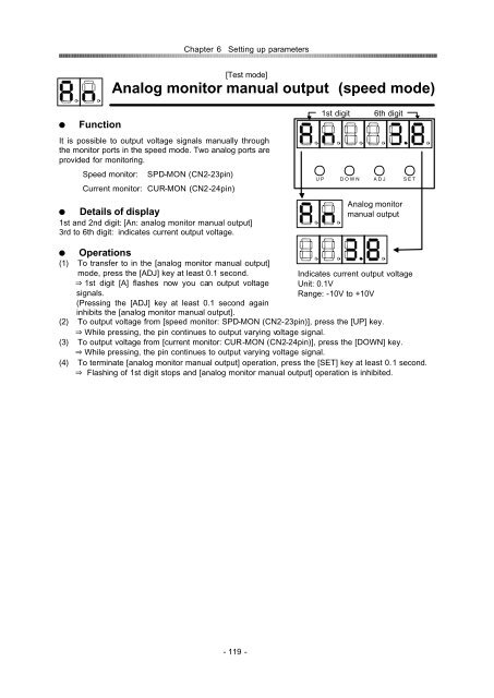 position / speed mode - Harmonic Drive LLC