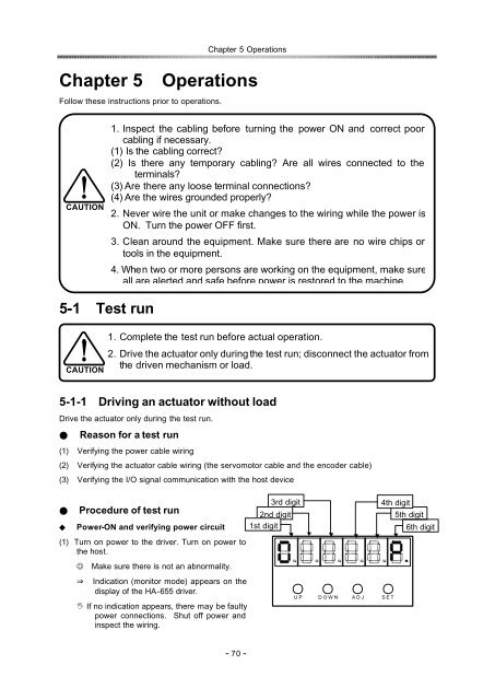 position / speed mode - Harmonic Drive LLC