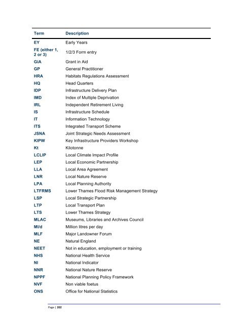 Infrastructure Delivery Plan (Feb 2013) - Runnymede Borough Council