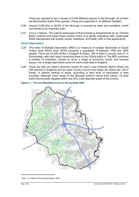Infrastructure Delivery Plan (Feb 2013) - Runnymede Borough Council