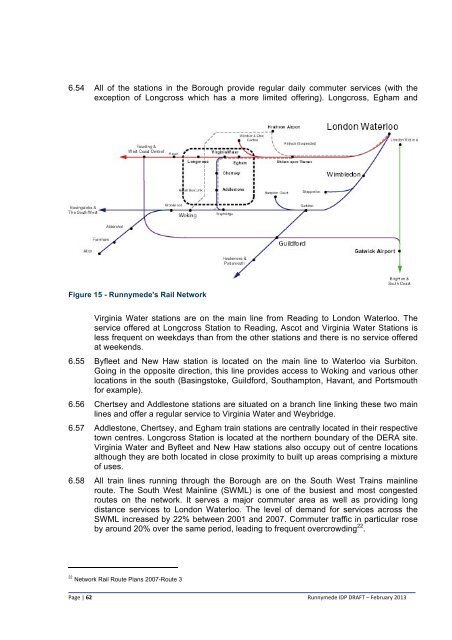 Infrastructure Delivery Plan (Feb 2013) - Runnymede Borough Council