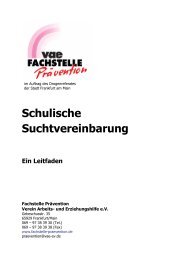 Schulische Suchtvereinbarung - Anna-Schmidt-Schule