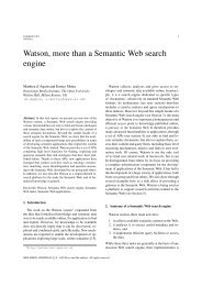 Watson, more than a Semantic Web search engine