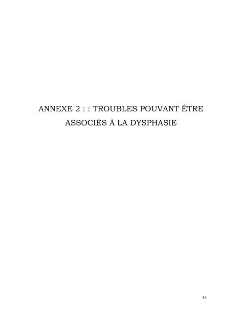 Les Troubles d'apprentissage - Base de données en alphabétisation ...