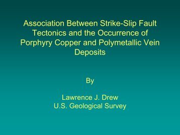 Association Between Strike-Slip Fault Tectonics and ... - Cmi Capital