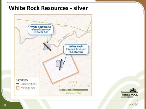 Investor Presentation July 2012 - White Rock Minerals