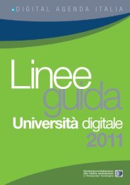 Linee guida Università Digitale 2011 (Report ... - ICT4University