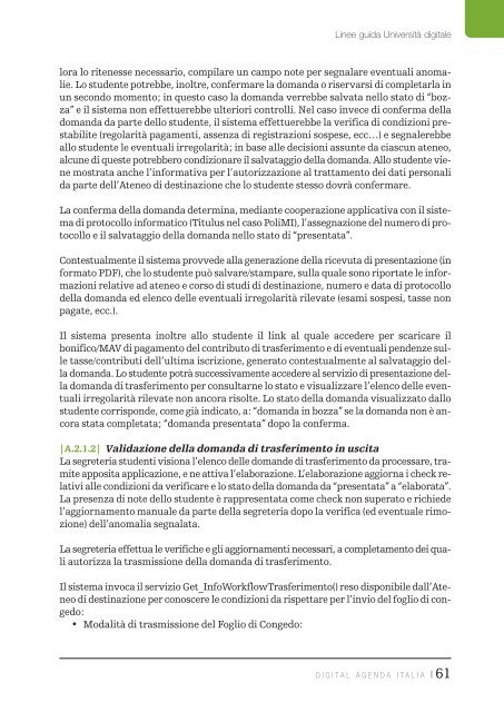 Linee guida Università Digitale 2011 (Report ... - ICT4University