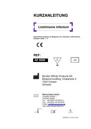 Leishmania infantum - Milenia Biotec GmbH