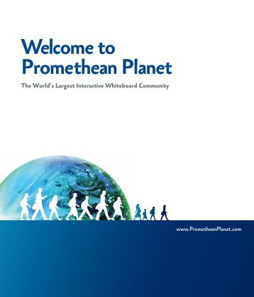 Welcome to Promethean Planet