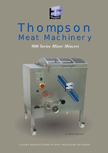 Specifications - Meat Processing Suppliers