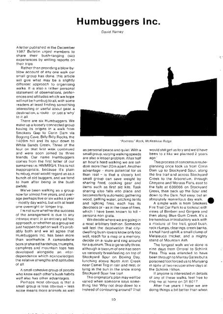 Vol 25 No 3 Mar 1988 - National Parks Association of the ACT
