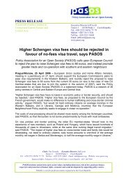 Higher Schengen visa fees should be rejected in favour of no-fees ...