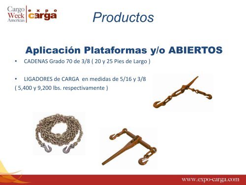 Productos - Expo Carga