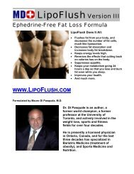 Ephedrine-Free Fat Loss Formula - MD+ Store