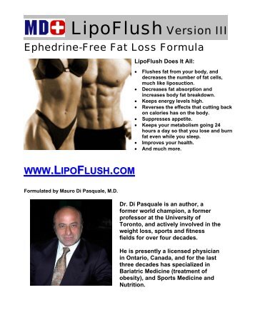 Ephedrine-Free Fat Loss Formula - MD+ Store