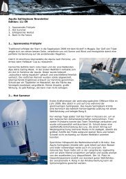 Edition 3 - November 2009 - Aquila Sailing