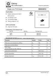 Single Line TVS Diode SD05/SD12