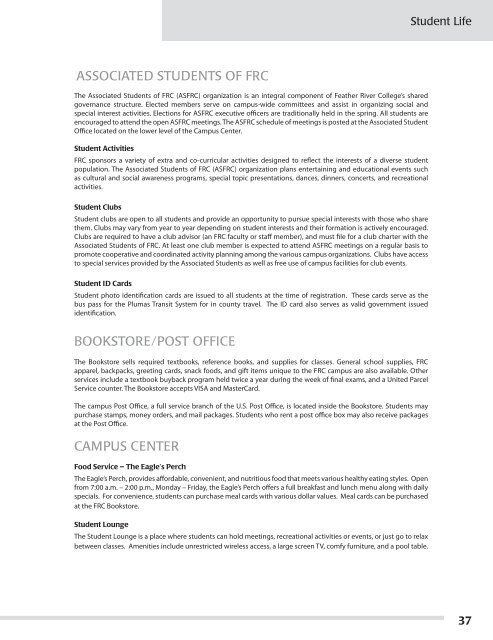 2012 Catalog PDF - Feather River College