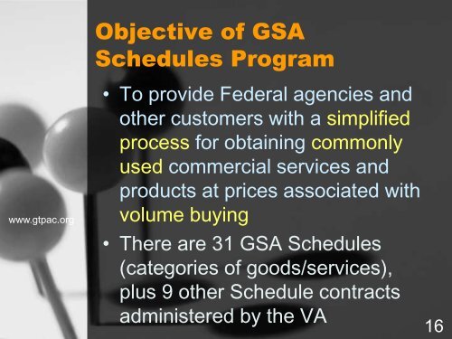 Understanding the GSA Schedule Process - Georgia Tech ...