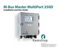 M-Bus Master MultiPort 250D - Kamstrup