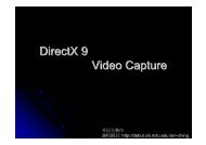 DirectX 9 Video Capture