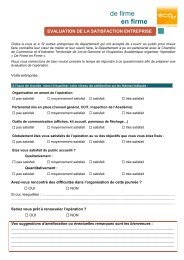 Exemple De Questionnaire De Satisfaction Hotel  Le Meilleur Exemple