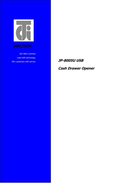JP-8005U USB Cash Drawer Opener