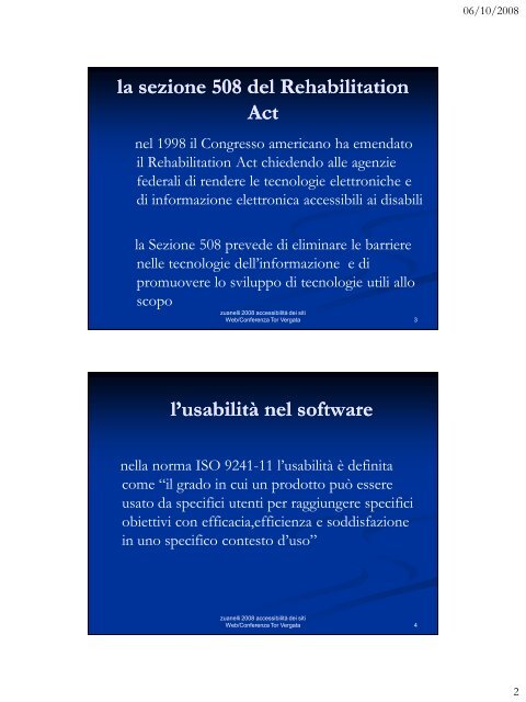 AccessibilitÃ  e usabilitÃ  dei siti Web - Icomit.it
