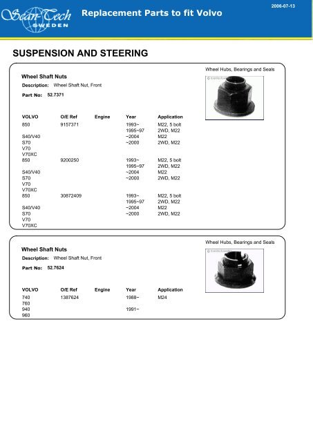 SUSPENSION AND STEERING - Allautoparts.ru