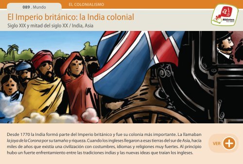 El Imperio britÃ¡nico: la India colonial - Manosanta