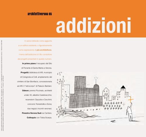 Rivista nÂ° 85 - Ordine degli Architetti della Provincia di Verona