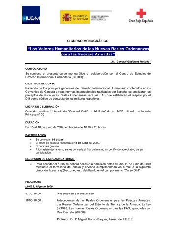 Programa en pdf - Instituto Universitario General GutiÃ©rrez Mellado