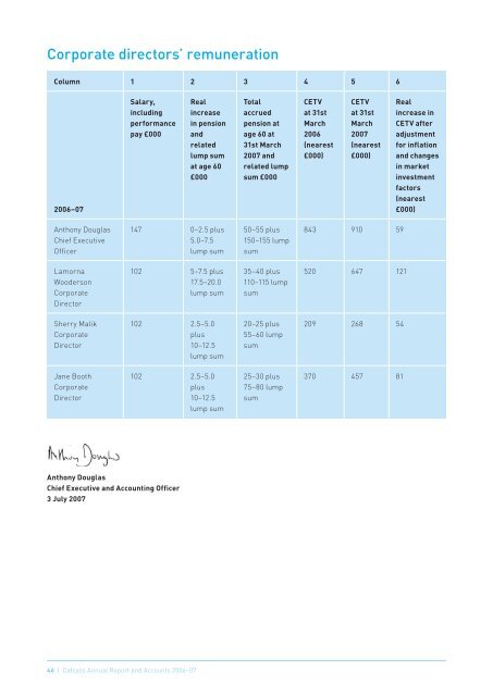 Annual Report 2006-2007 - Cafcass